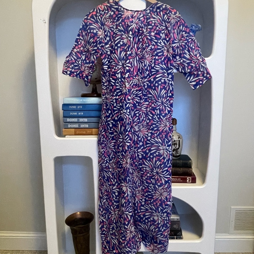 Vintage Psychedelic Sheer Dress